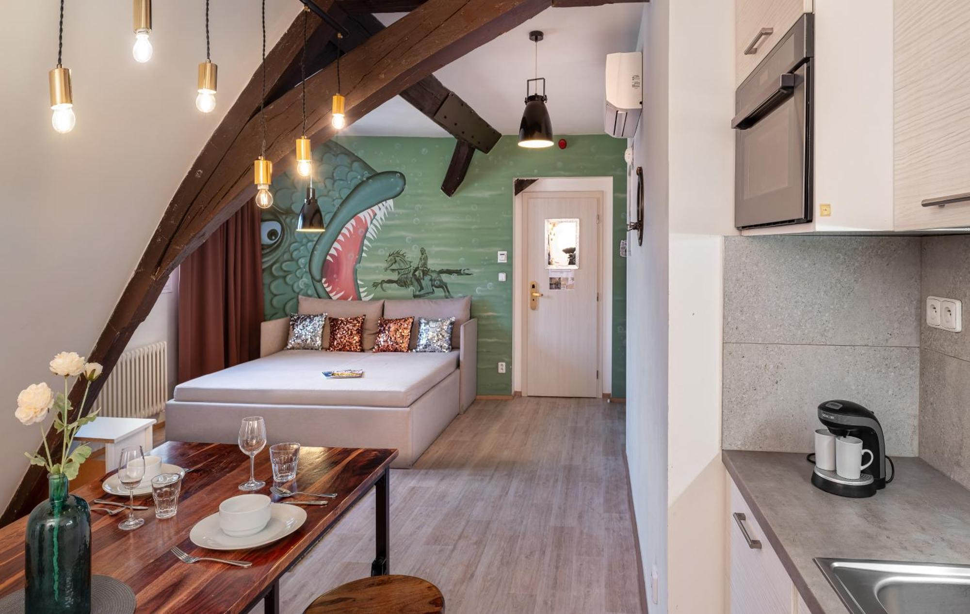 7 Tales Apartments By Adrez Prague Luaran gambar