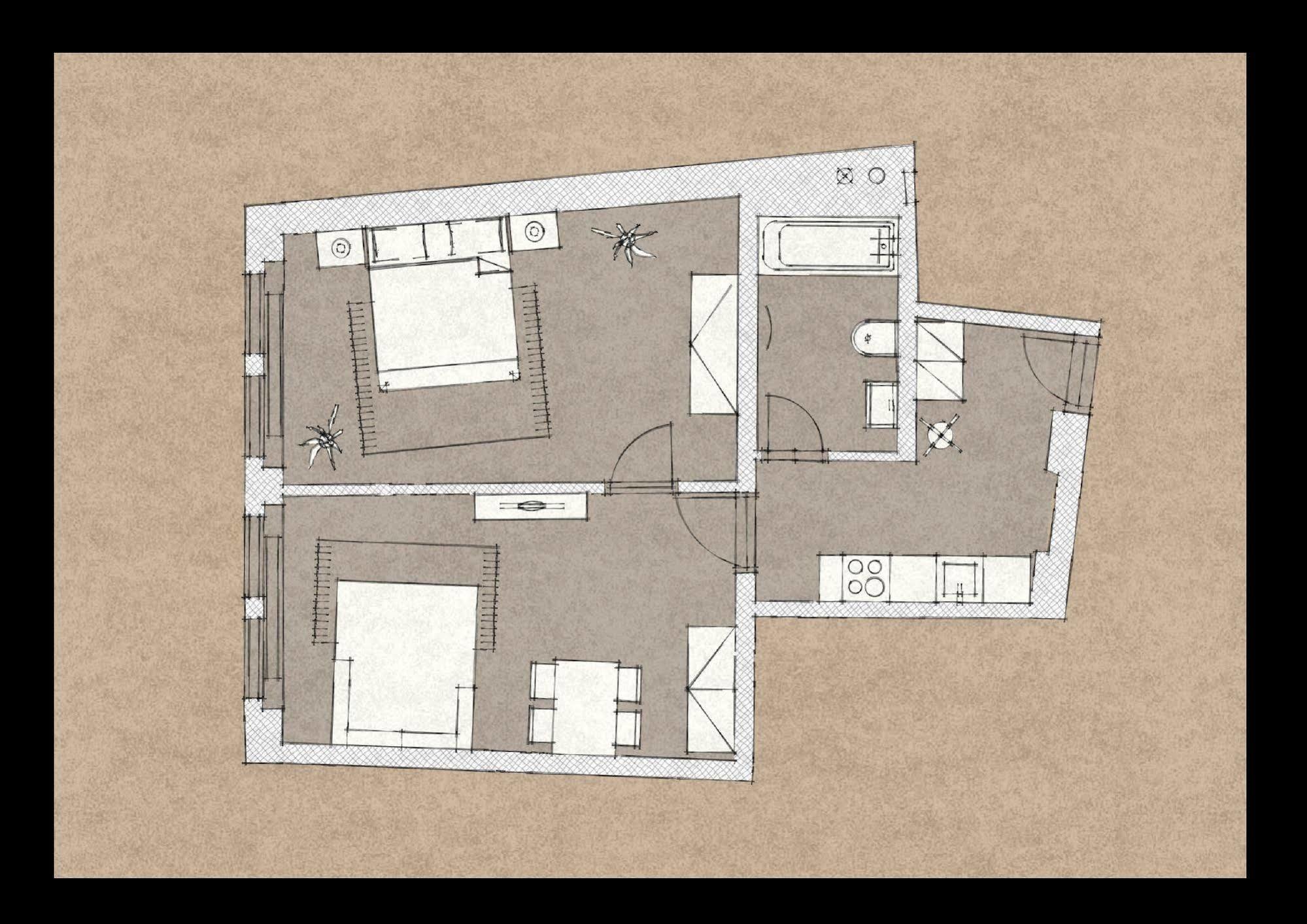 7 Tales Apartments By Adrez Prague Luaran gambar